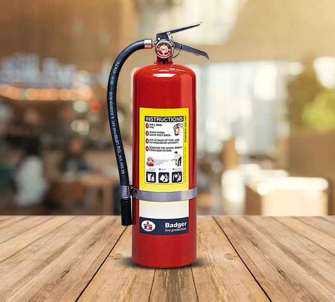 Portable fire extinguishers